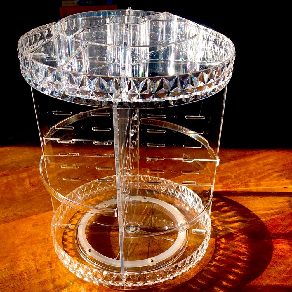 360 Rotating Makeup Organizer